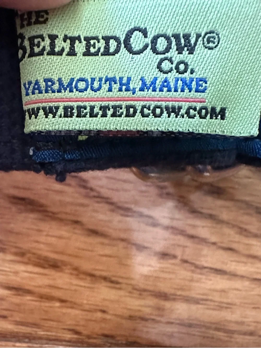 🦈 BELTED COW boys belt d-ring belt navy green sharks preppy youth belt small